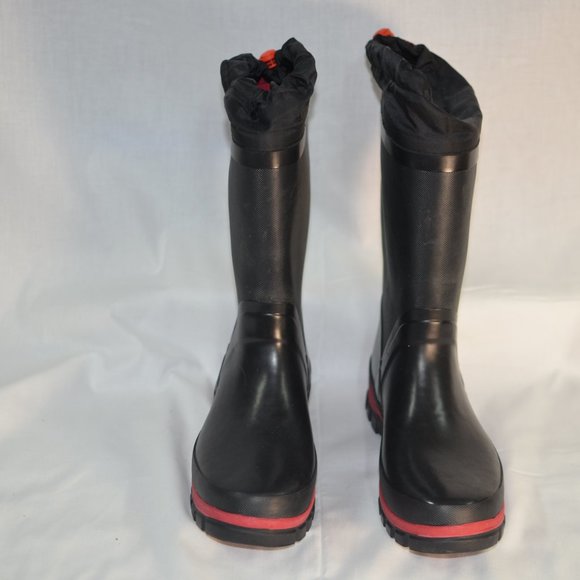 Lands End Mens Rain/Snow Boots with thermal liner.  Size Mens 5 - Picture 2 of 7